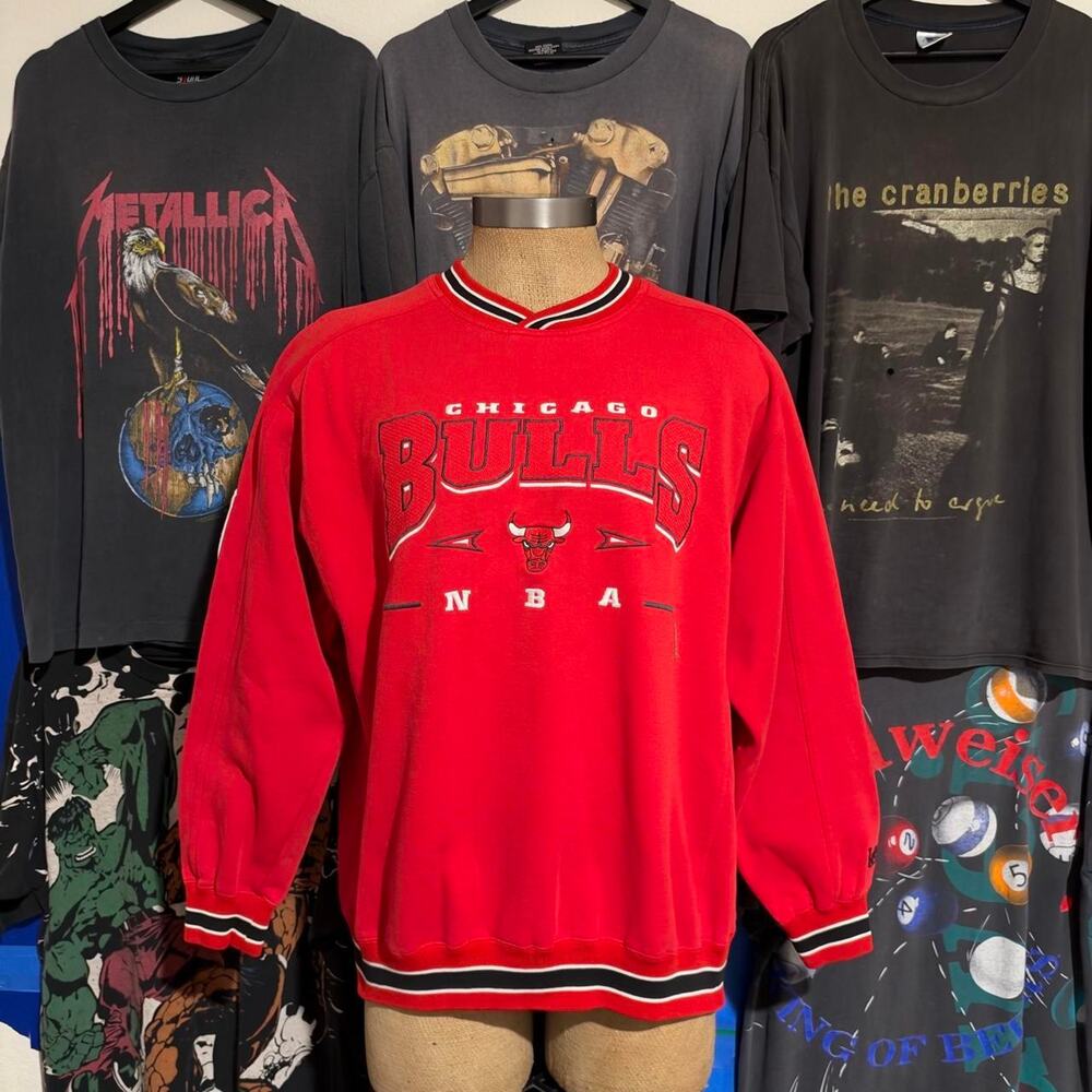 Vintage 1990s chicago bulls crewneck